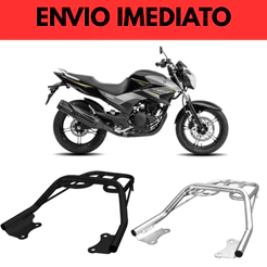 Bagageiro Churrasqueira Tubo Yamaha Fazer 250 2005 Até 2017 Pro Tork