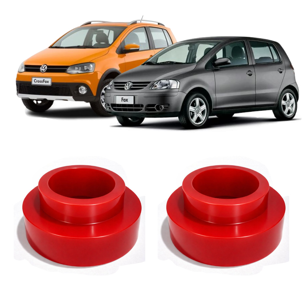 Calço De Mola Pu Dianteiro 3,5cm Volkswagen Fox Crossfox