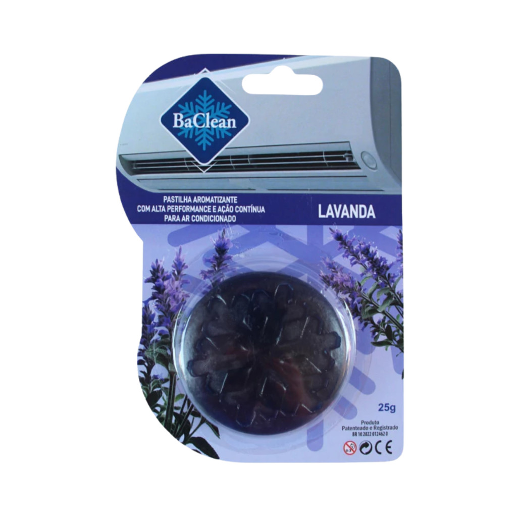 PASTILHA BACTERICIDA E AROMATIZANTE LAVANDA em Oferta na Shopee