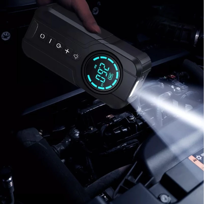 Compressor de Ar Portátil Digital Recarregável para Pneu de Carro Moto — foto 5