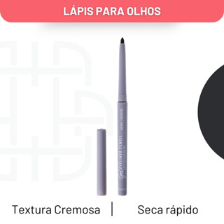 Lápis de Olho Preto Gel Eyeliner Black Ana Hickmann em Oferta na Shopee