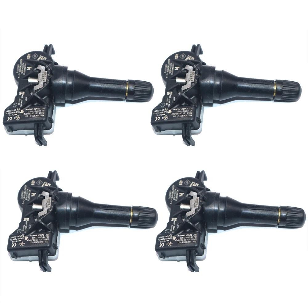 4Pcs 407004CB0B TPMS Sensor De Monitor Pressão Dos Pneus Para Nissan Qashqai j10 j11 X-Trail T32 Tiida Folha Teana Micra