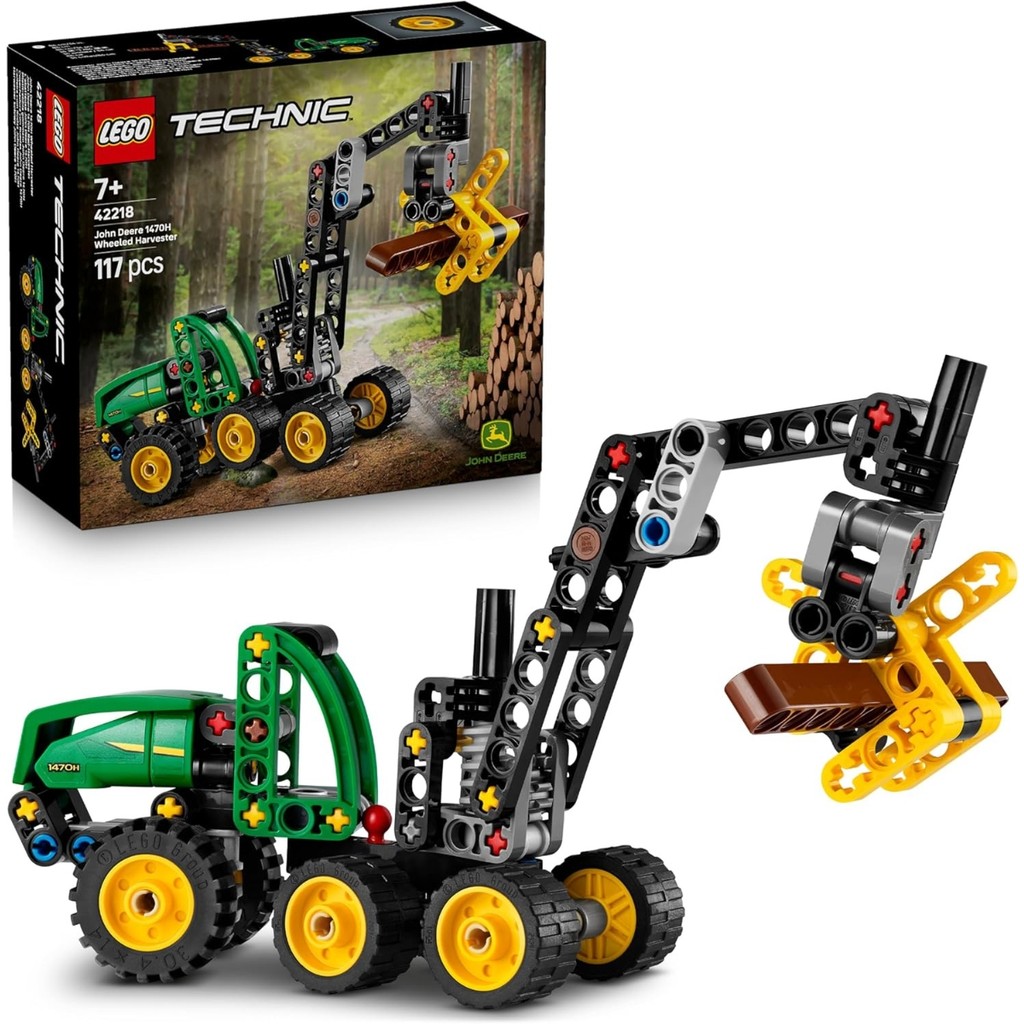 Lego Technic - Colheitadeira De Rodas John Deere 1470h Lego