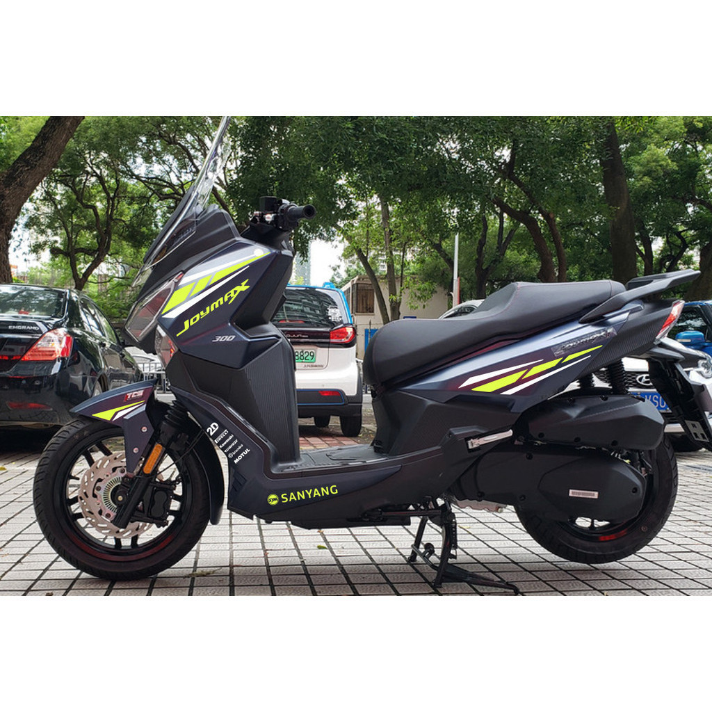 Adequado para Sanyang Jiumeihusband JOYMAXF300 adesivos guirlanda decoração do corpo adesivos de carro modificado carro 