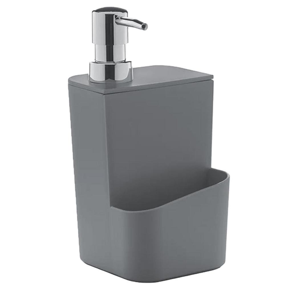 Kit Escorredor de Louças + Dispenser de Detergente Chumbo - OU — imagem 2 de 2
