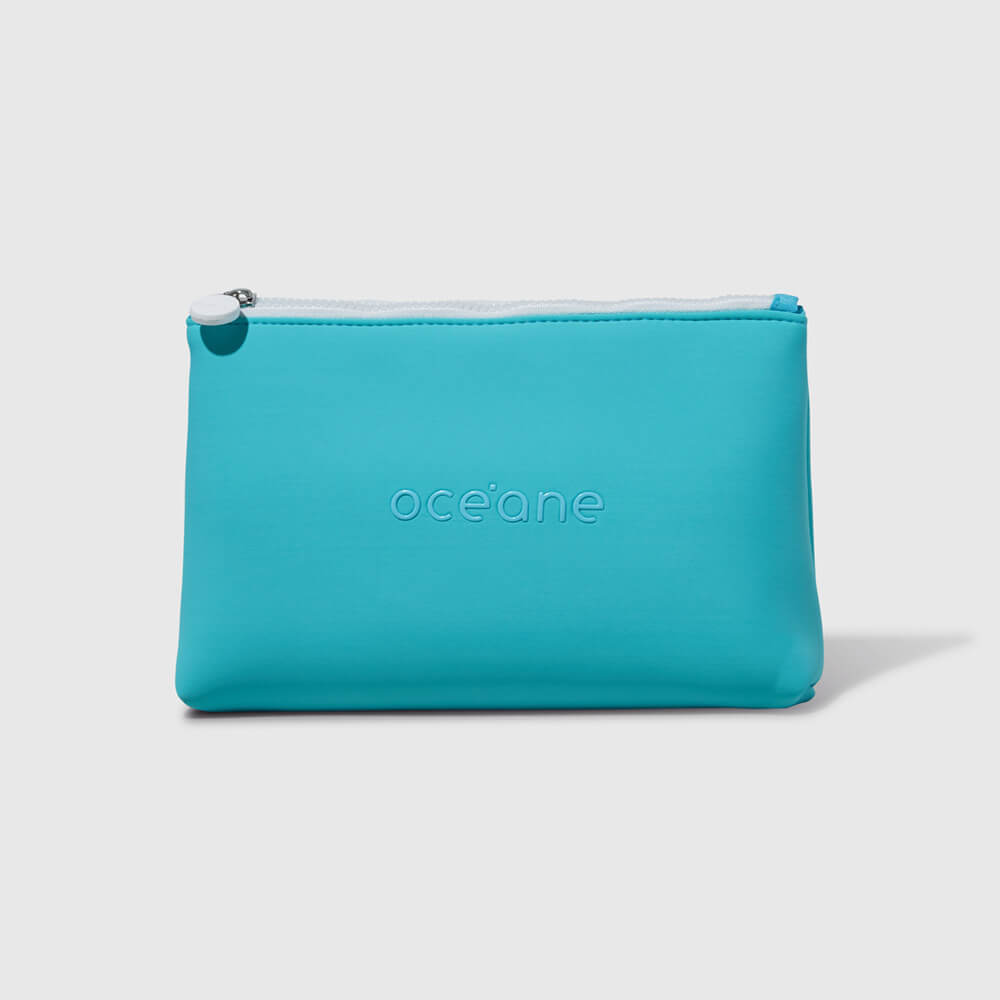 Nécessaire Neoprene Azul Océane 4you em Oferta na Shopee