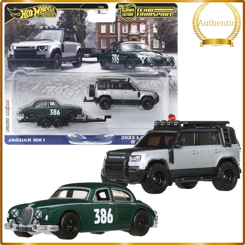Hot Wheels Team Transport 2025 Mix 1 2023 Land Rover Defender 110 1:64 Die-Cast Set