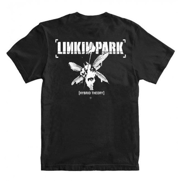 [Camiseta Premium em Algodão Puro]VU Camiseta Oficina Rock - Banda Linkin Park - Hybrid Theory - Agora com Tamanho XG