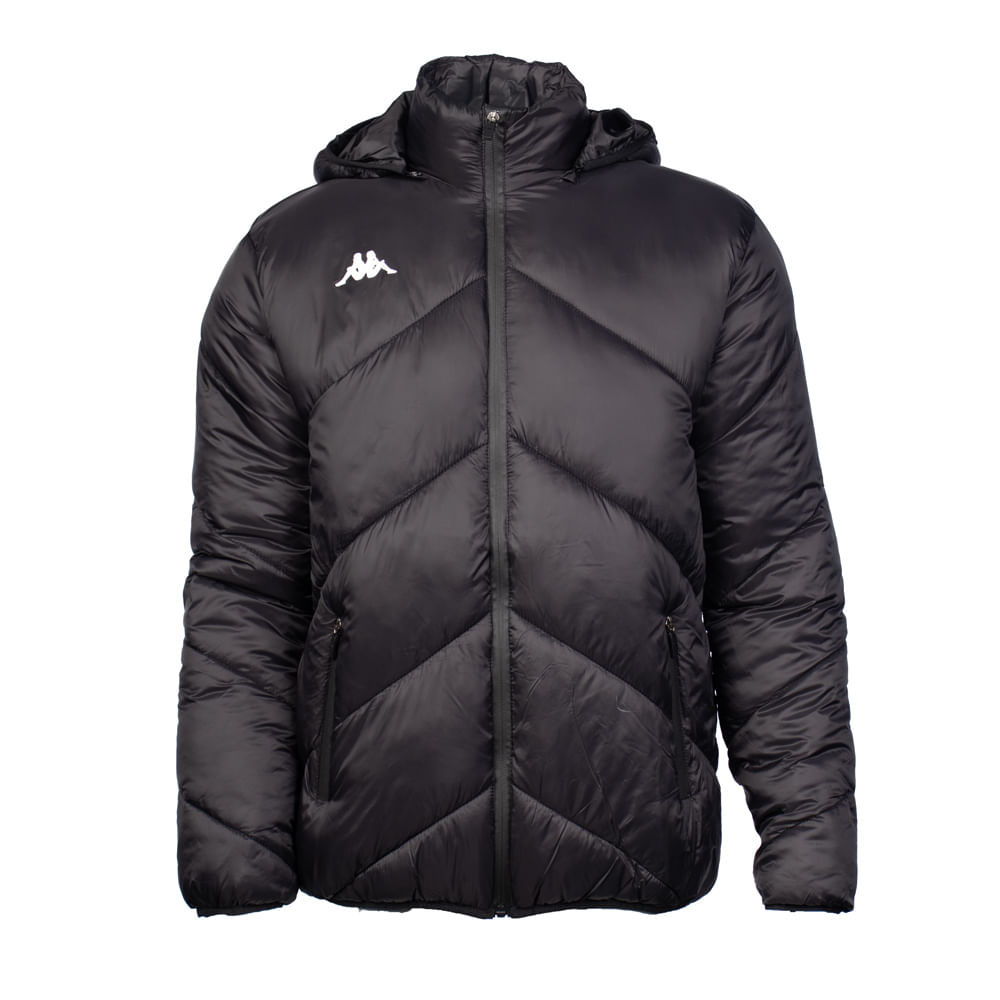 Jaqueta Masculina Kappa Padding Sport Bessie Puffer Preto Jaqueta Masculina Kappa Padding Sport Bessie Puffer Preto