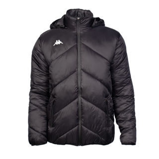 Jaqueta Masculina Kappa Padding Sport Bessie Puffer Preto em Oferta na Shopee