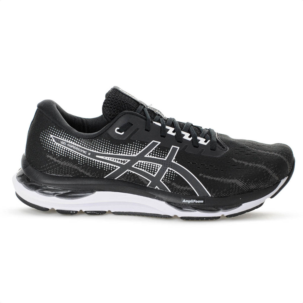 Tênis Asics Gel Hypersonic 5 Preto e Branco - Masculino