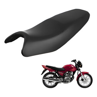 Capa Banco Honda Titan150 Job Sport Preta 2004 05 06 07 08 Modelo Original Reposição Fábrica