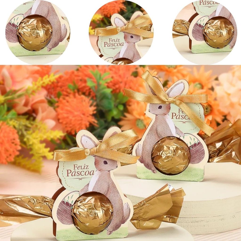 20 CINTA PARA TRUFAS FLORIR 5786 ( PASCOA JANGO 2026 ) em Oferta na Shopee