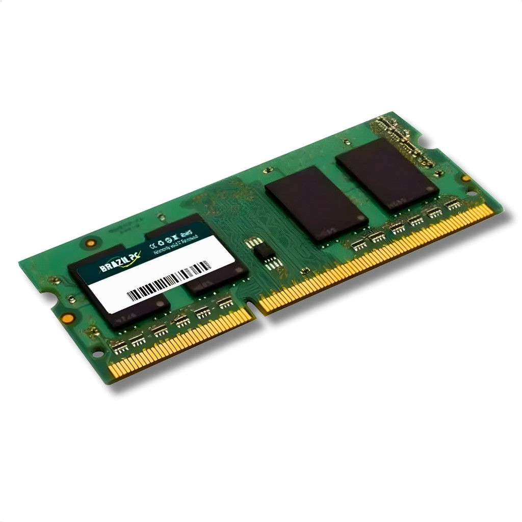 Memória Ram Para Notebook DDR3 4GB 1333MHz Brazil PC CL9 Low Voltage Verde OEM BPC1333D3LCL9S/4G