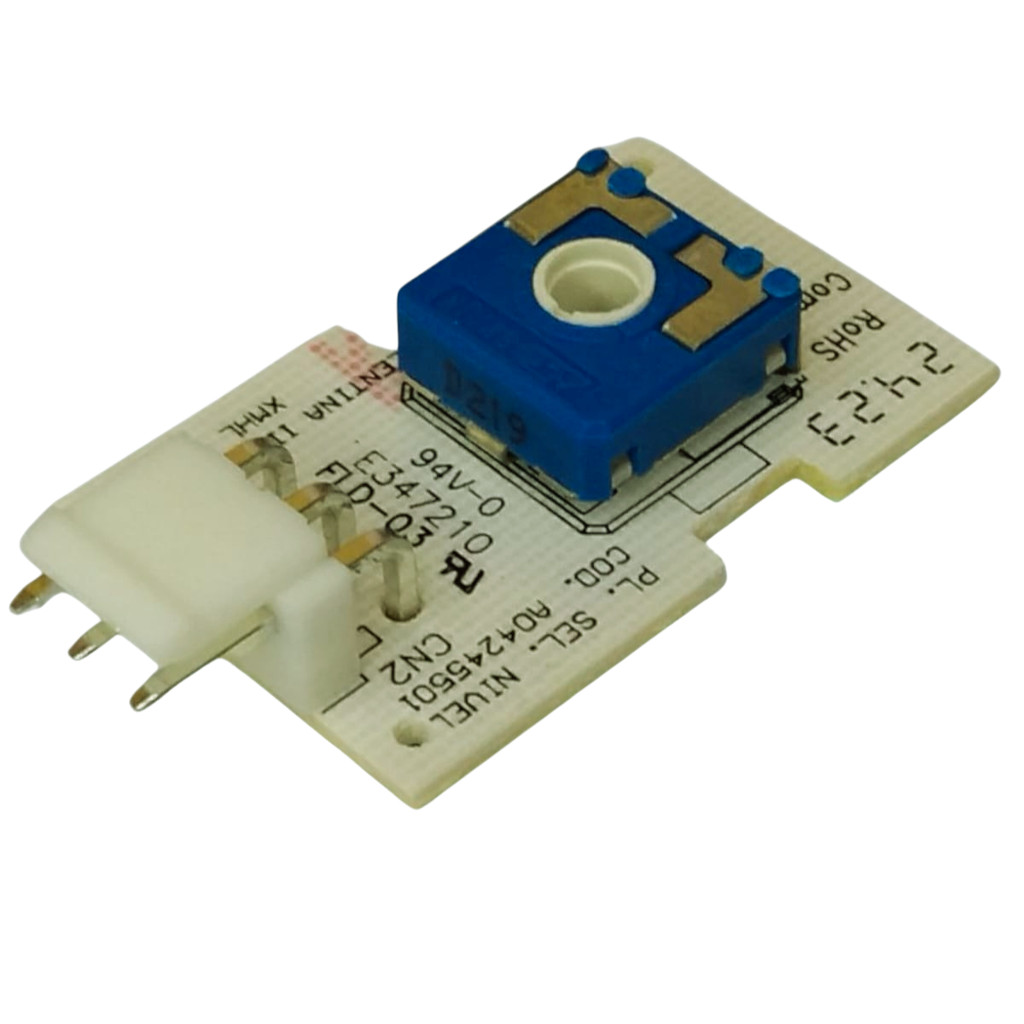 PLACA SELETORA DE NÍVEL ÁGUA LAVADORA ELECTROLUX LAC16 A04245501 ORIGINAL