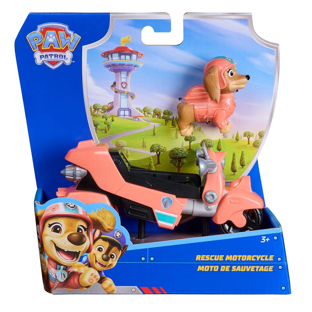 Patrulha Canina -  Motocicleta Com Boneca Da Liberty