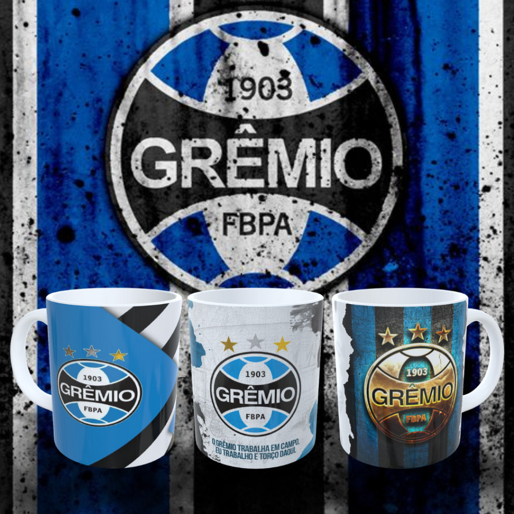 Caneca do Grêmio! Perfeita Para Quem Ama o Imortal! Vários Modelos! Promoção Exclusiva! em Oferta na Shopee