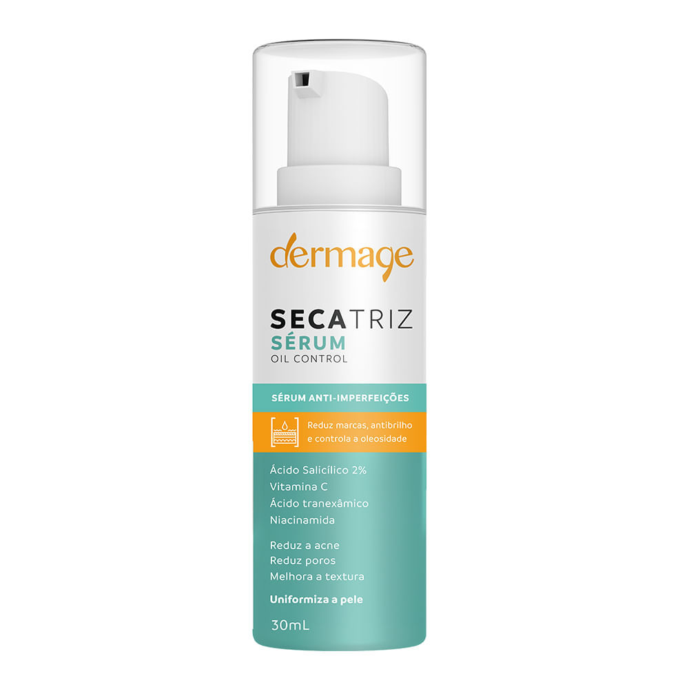 Sérum Secatriz Oil Control Dermage Anti-imperfeições 30ml em Oferta na Shopee