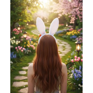 Tiara Orelha De Coelho C/ Cenoura Para Fantasia De Pascoa em Oferta na Shopee