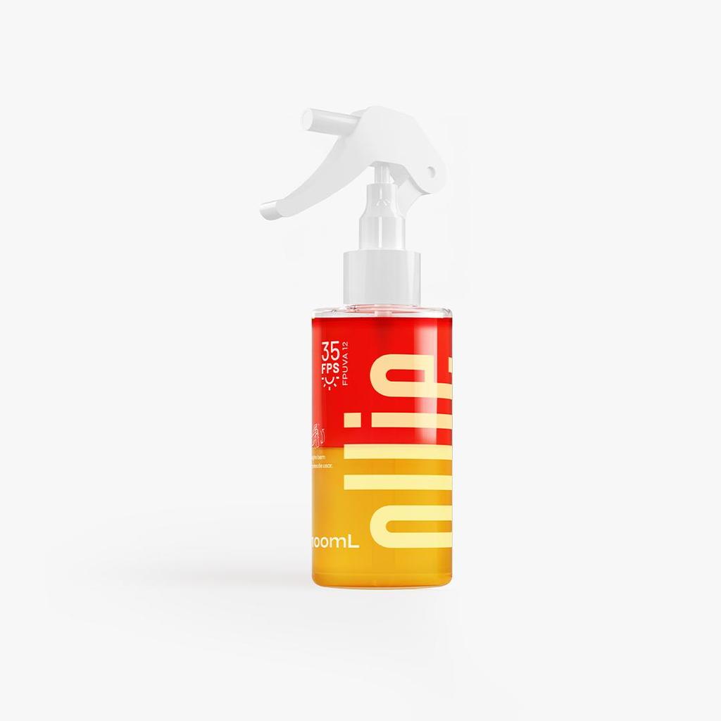 Ollie Protetor Solar Corporal Spray Bifásico FPS 35 em Oferta na Shopee