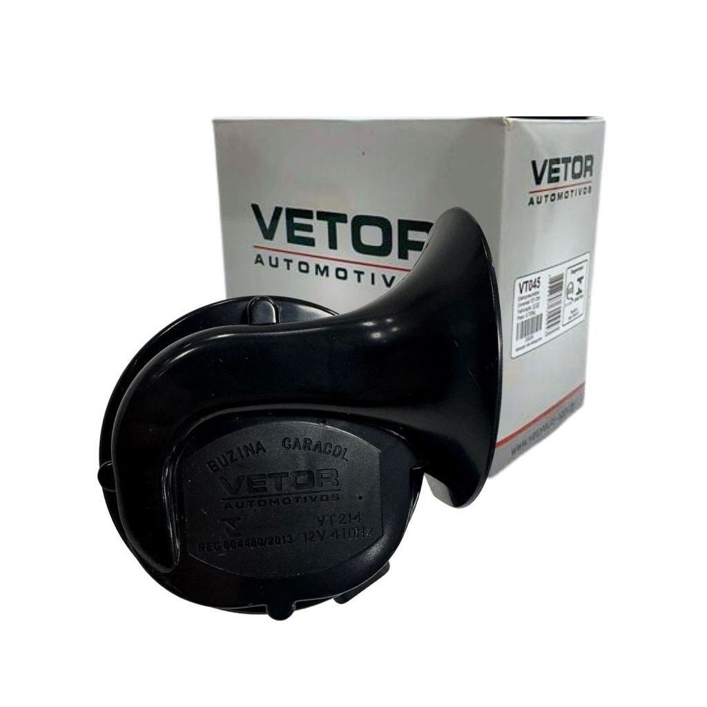 Buzina Caracol 12v Para Chevrolet Corsa Celta Prisma Após 1995 Original Vetor VT214