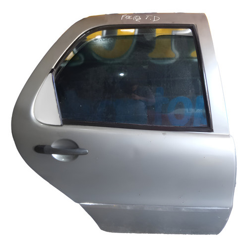 Porta Traseira Direita Fiat Palio Siena 2007/2014 Zoiao Traseira Direita Cinza
