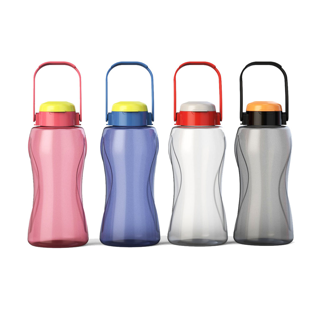 Garrafa Galão De Água Max 1,5L Com Alça Suporte Reforçada Apoio Celular Squeeze Para Treino Academia