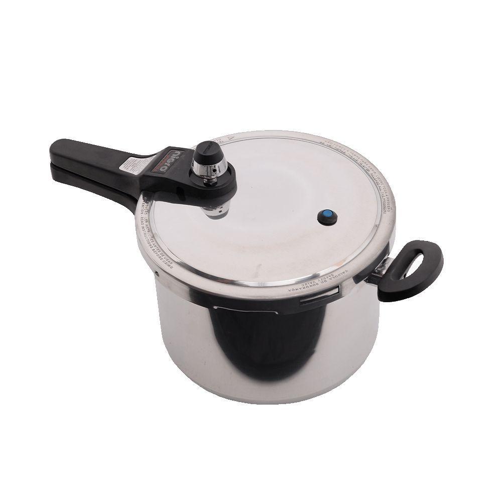 Panela de Pressão Nigro Eterna 6 Litros, em Alumínio Polido - 97103 em Oferta na Shopee