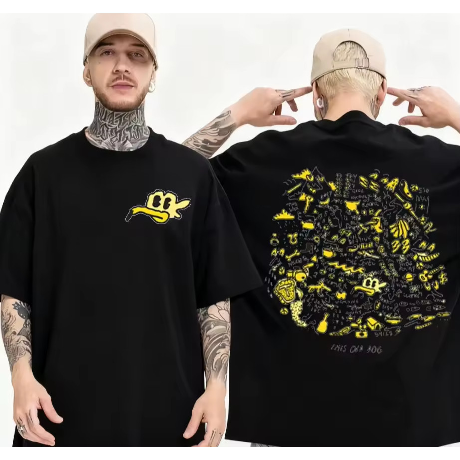 camiseta basica e oversized mac demarco this old dog street arte for the first time unissex