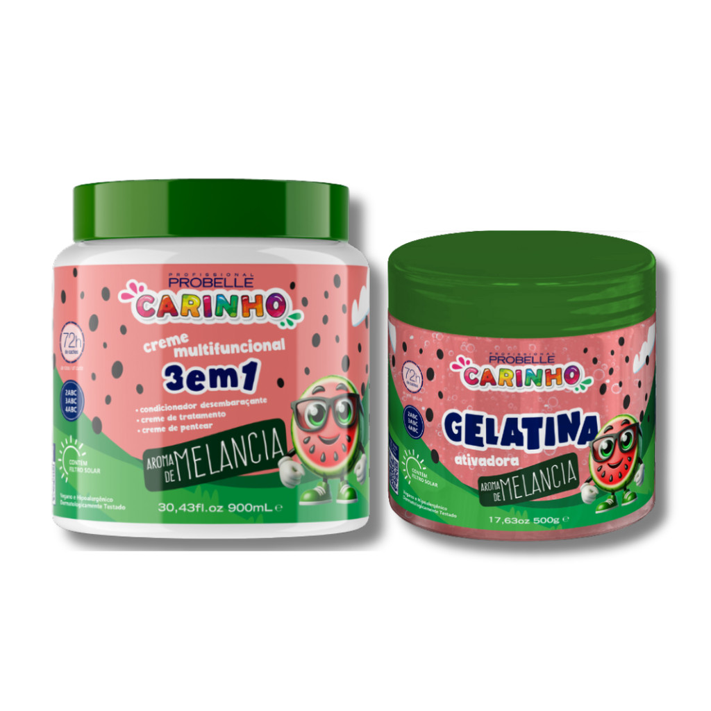 Kit Gelatina + Creme 3 em 1 INFANTIL - PROBELLE