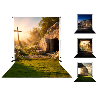 Painel Retangular Ressurreição Jesus Tecido Sublimado 1.70 x 2.50m em Oferta na Shopee