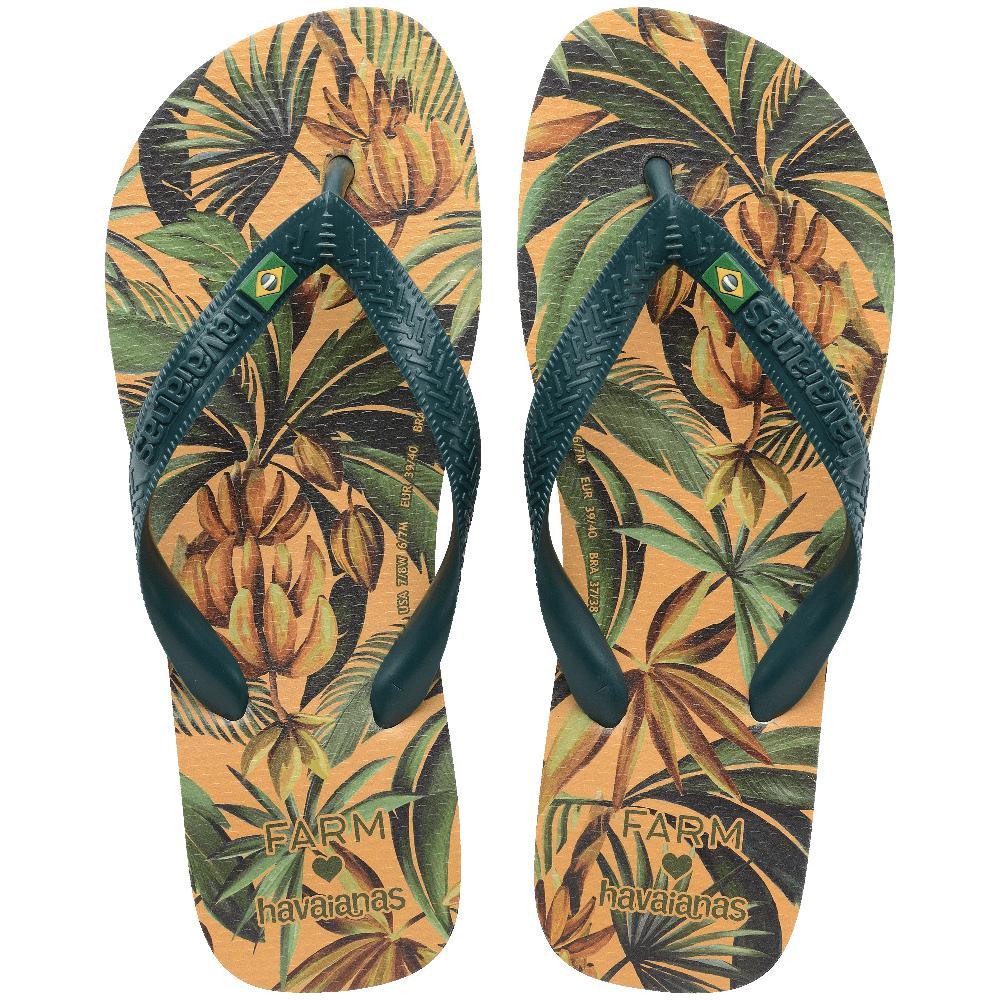 Chinelo Havaianas Farm Bananarte em Oferta na Shopee