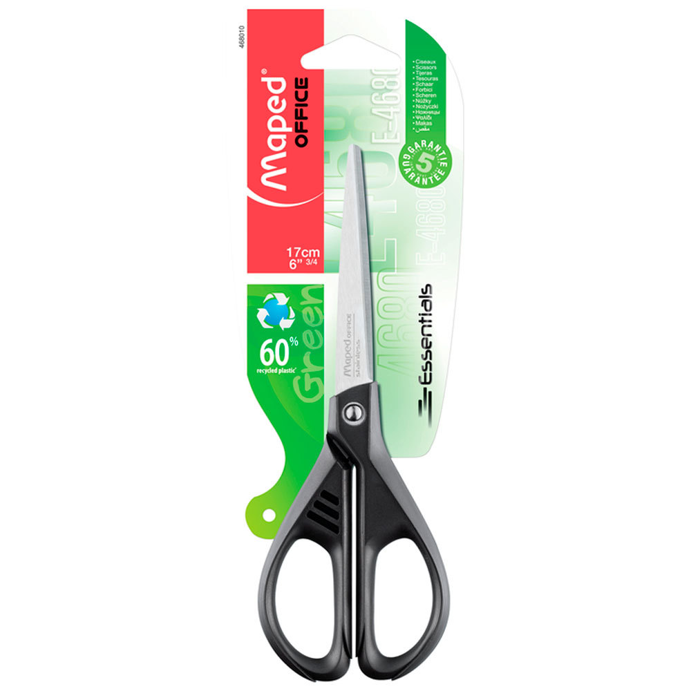 Tesoura multiuso Essentials Green 17cm 468010 Maped