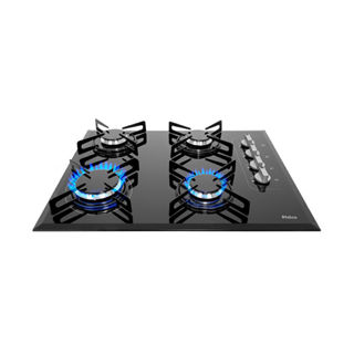 Cooktop a Gás Philco 4 Bocas Cook Chef 4 Vidro Temperado 8mm Preto Bivolt em Oferta na Shopee