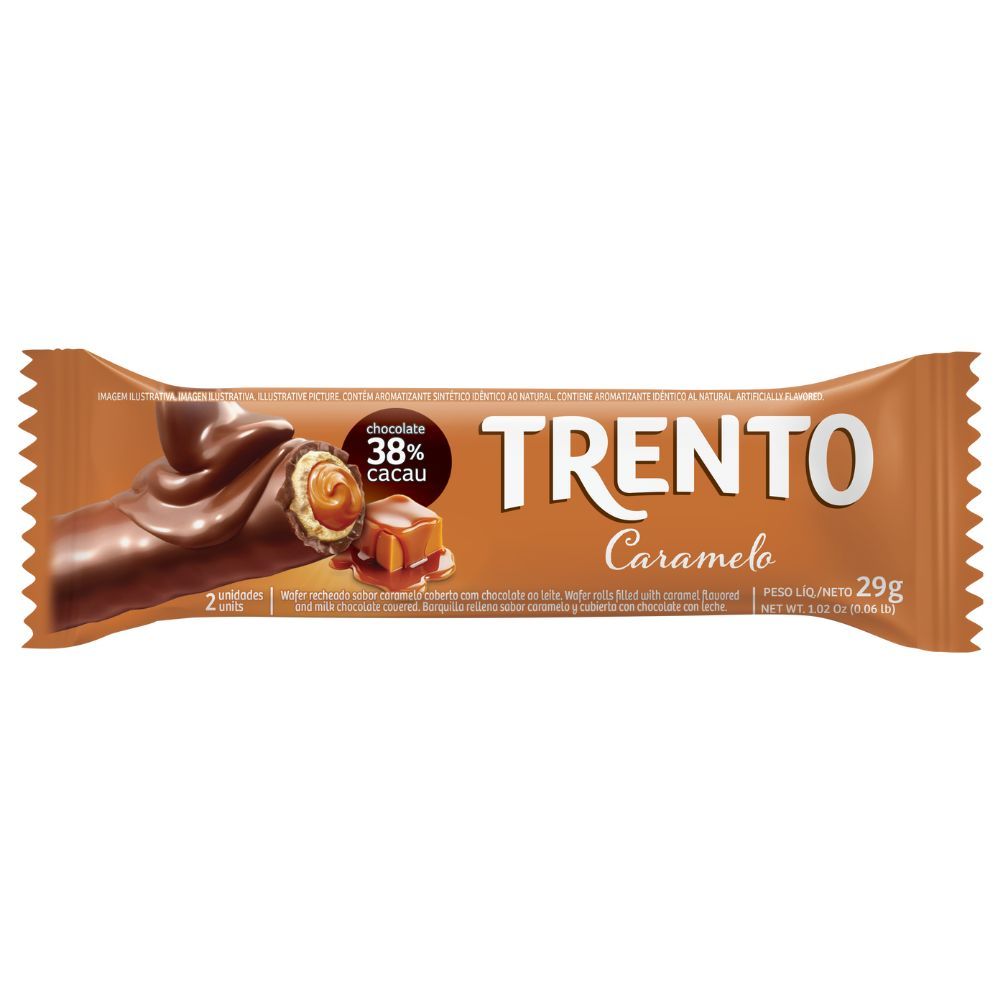 Chocolate Trento Caramelo 29g