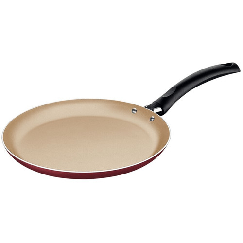 Panquequeira Em AlumÍnio Antiaderente Starflon Max Turim 22cm 0,6l Vermelho - Tramontina