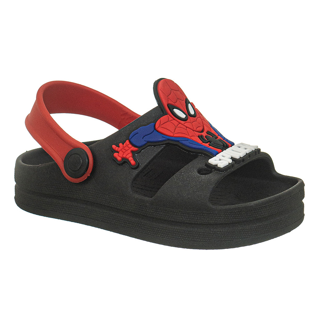 Papete Infantil Menino Sandalia Leve Confortavel Moda Masculina Macio Dia a Dia Antiderrapante Criança Personagem