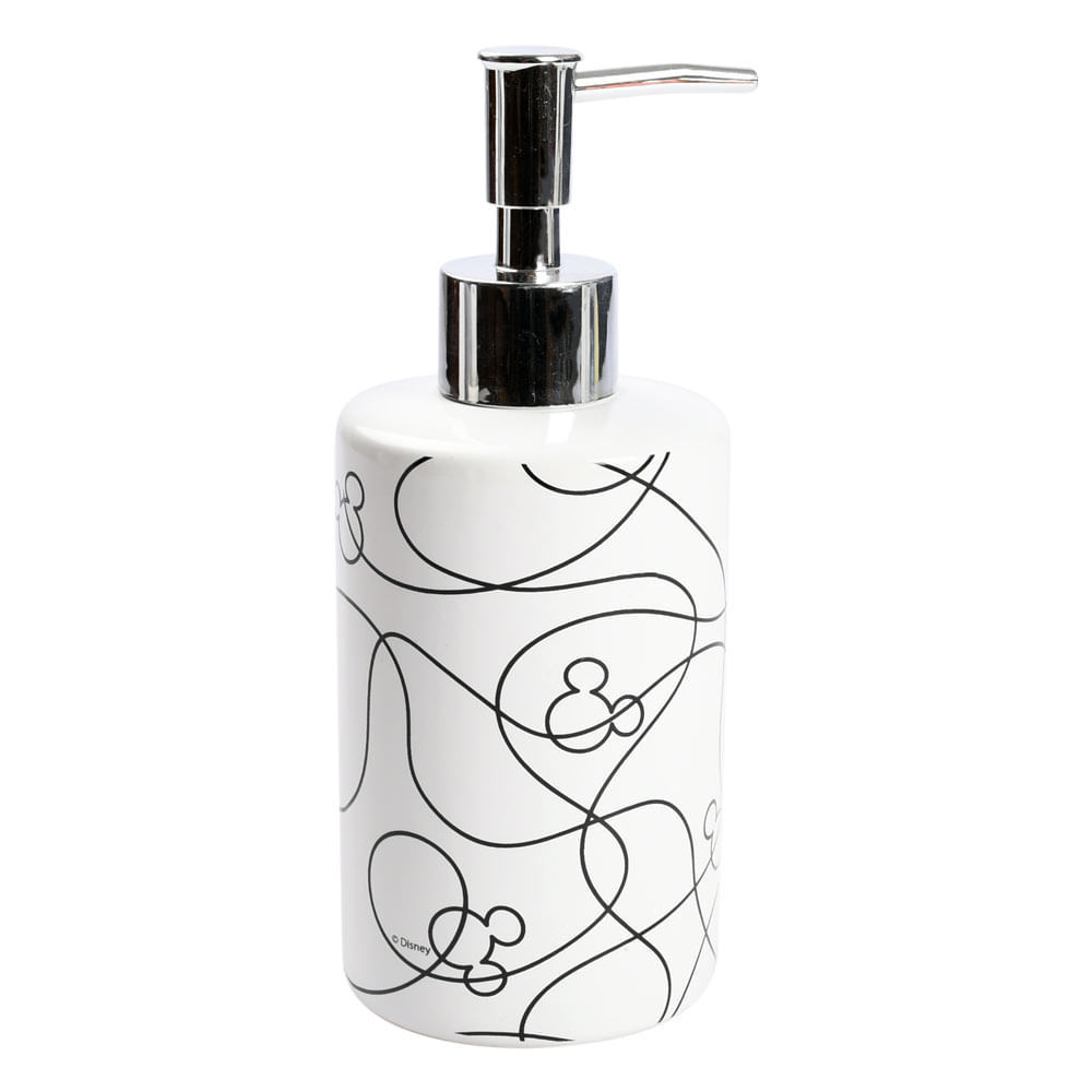 Porta Sabonete Líquido Dolamita 430ml CV245185 Mickey em Oferta na Shopee