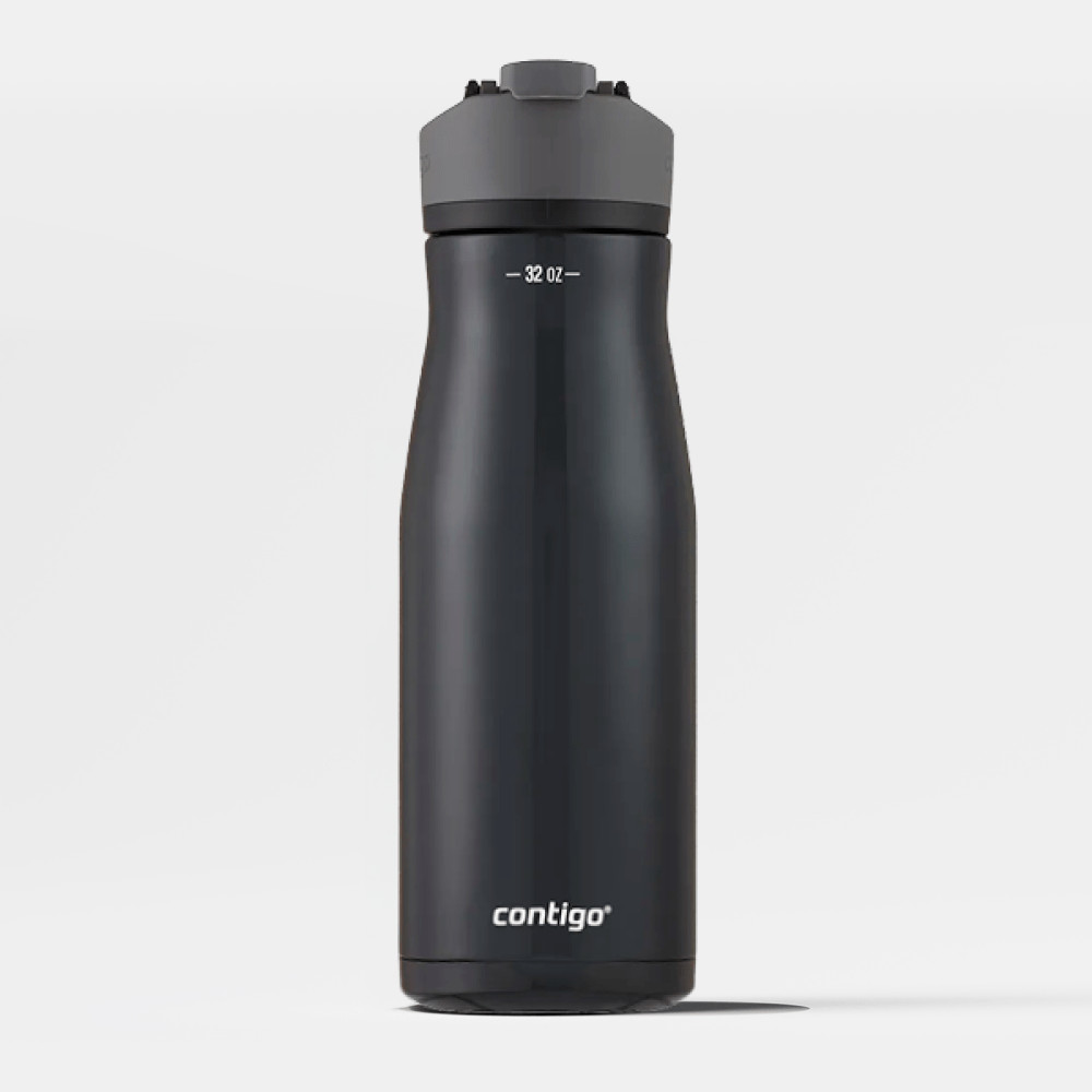 Garrafa Térmica Cortland Chill Fit AUTOSEAL® Preta Contigo | 946ml em Oferta na Shopee