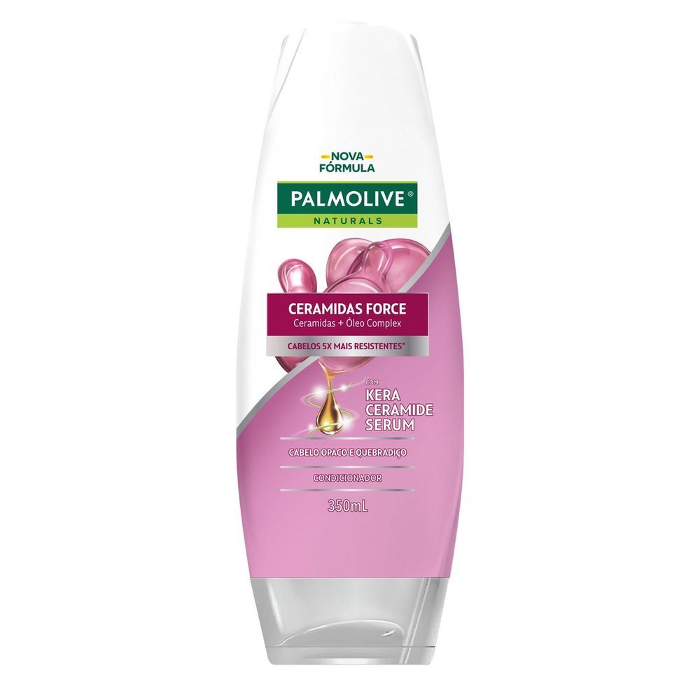 Condicionador Palmolive Naturals Ceramidas Force Sem Sal com 350ml em Oferta na Shopee