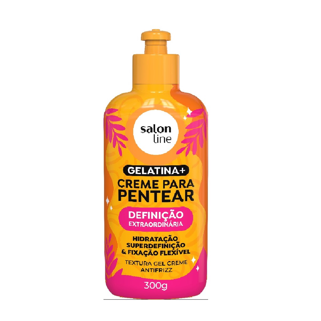 Gelatina+Creme P Definição Extraordinária 300ml Salon Line em Oferta na Shopee