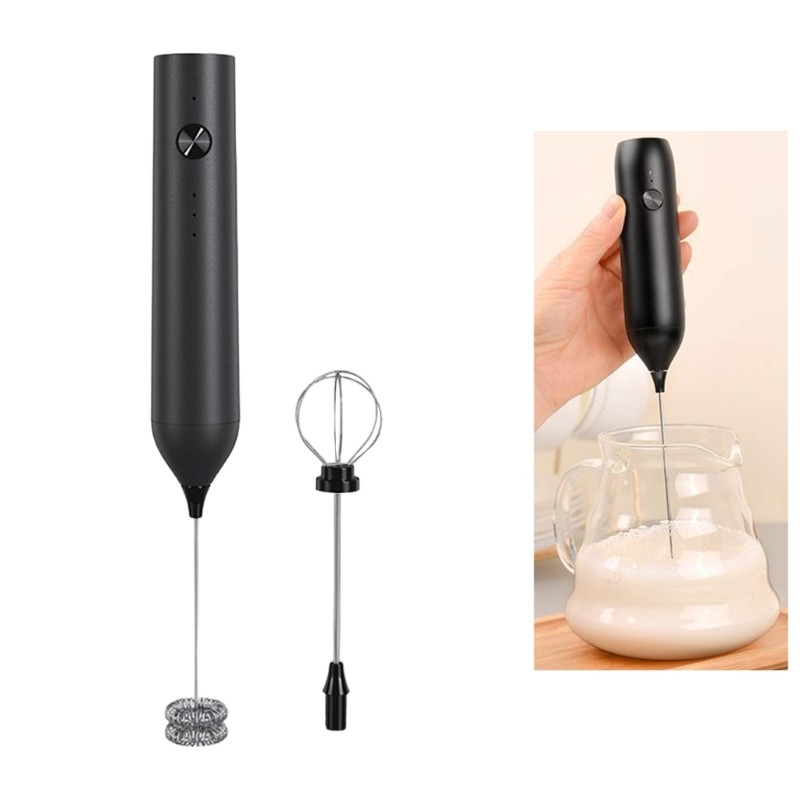 JOY Fabricante De Espuma De Leite Portátil Operado Para Bebida De Chocolate Quente De Cappuccino