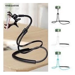 Suporte Celular De Pescoço Articulado Flexível Cama Sofa