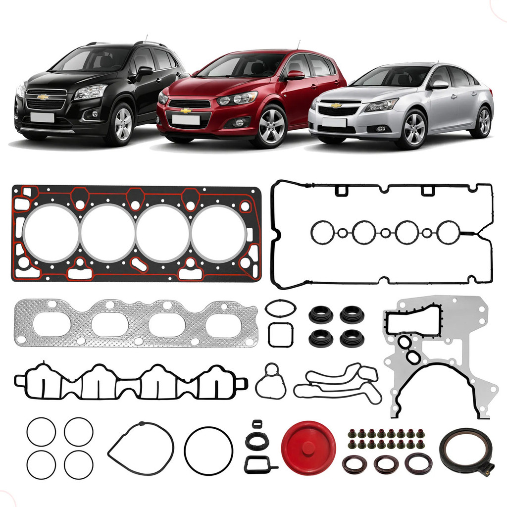 Jogo Junta Motor Completo c/retentor Tracker Cruze 1.8 16v