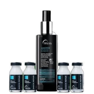 Kit TRUSS Alexandre Herchcovitch Amino Shock Repair (5 Produtos) em Oferta na Shopee