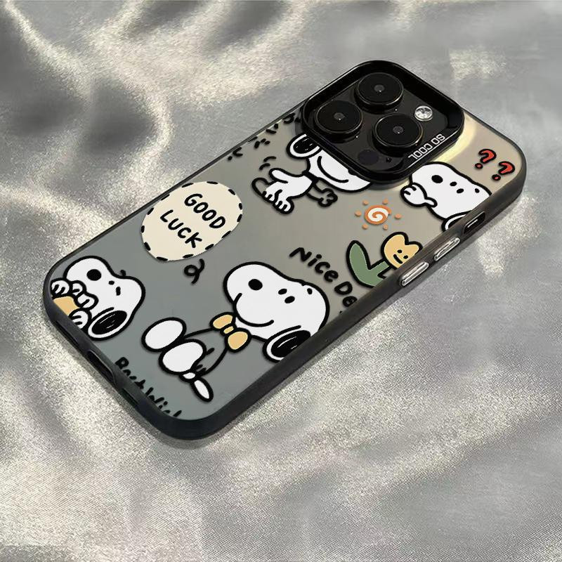 Capa De Telefone para Motorola moto E22 E40 G14 22 24 34 G52 54 60 G84 Snoopy À Prova D'água De Choque E Dissipação De C em Oferta na Shopee