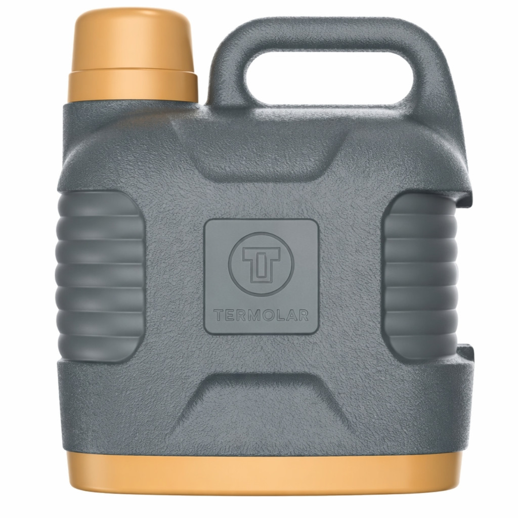 Garrafão Térmico Supertermo Amarelo Sertão 5L Termolar em Oferta na Shopee