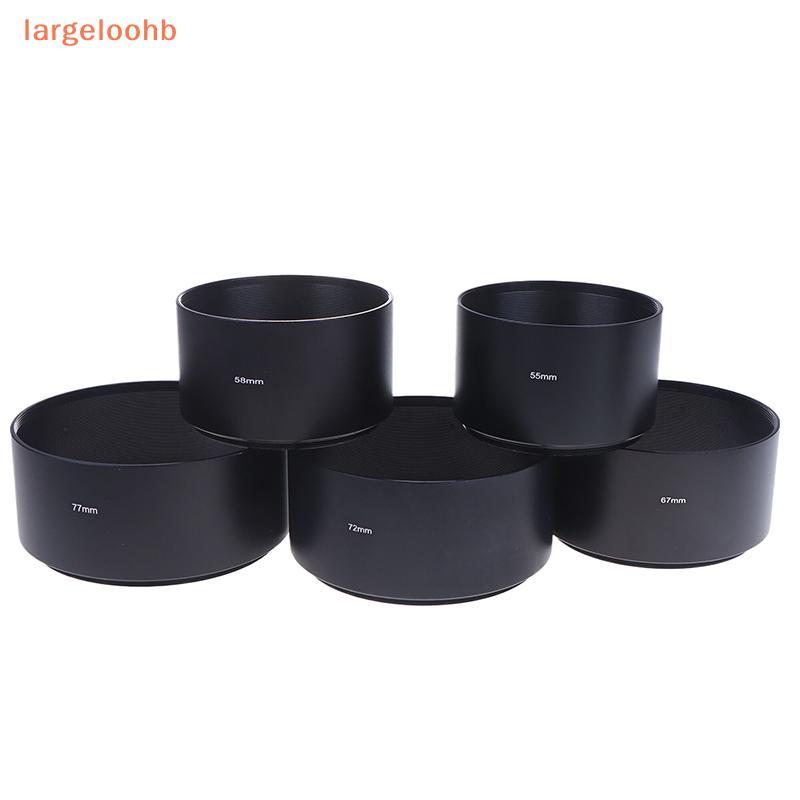 [largeloohb] 40.5 Mm 43 46 49 52 55 58 62 67 72 77 Capa De Lente De Metal Longo Para Câmera Guarda-Sol Universal