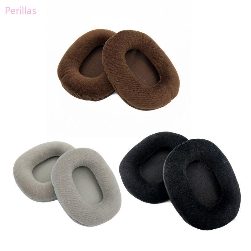 Perillas Almofadas Ouvido Facilmente Substituídas forATH-M40 ATH-M50 M50X M30 M40 M35 Fone Grosso Espuma Cobre M