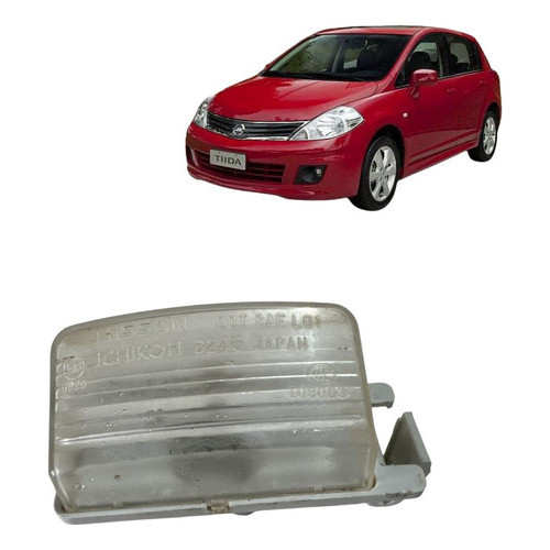 Luz Placa Para-choque Nissan Tiida 1.8 Sl 2012 Original